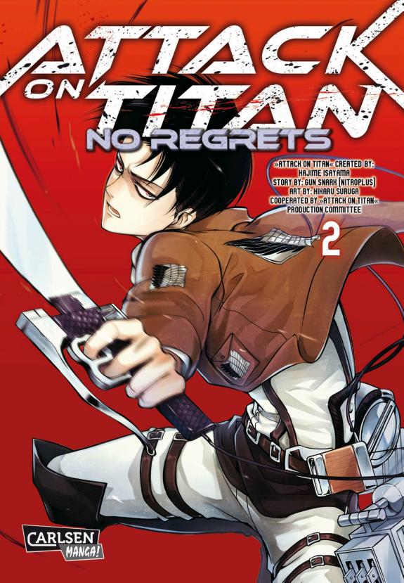 Attack on Titan - No Regrets 2 by Gun Snark, Hajime Isayama book cover