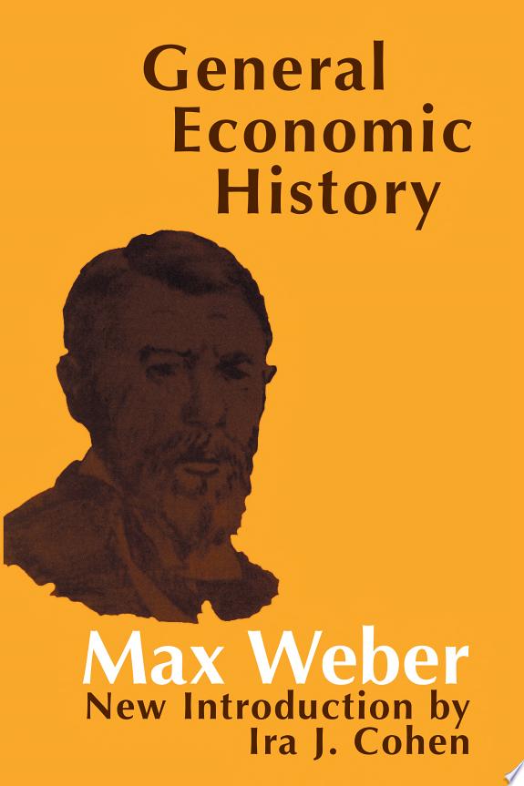 General Economic History by Max Weber book cover