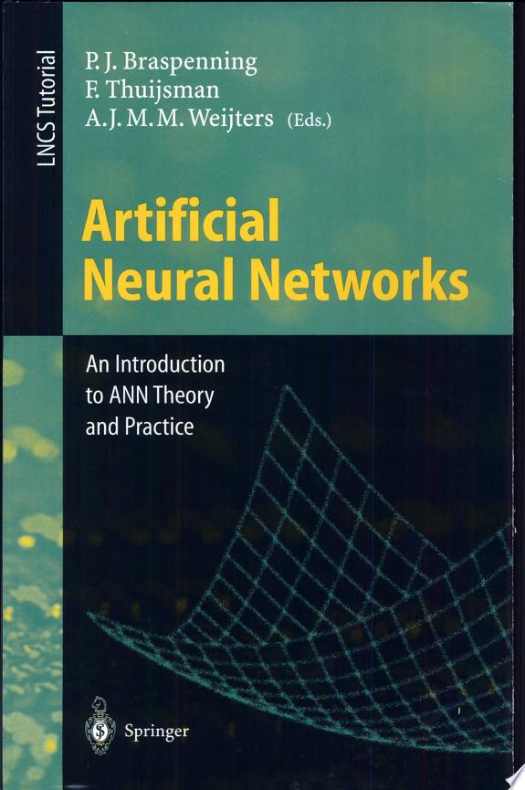 Artificial Neural Networks by P.J. Braspenning book cover