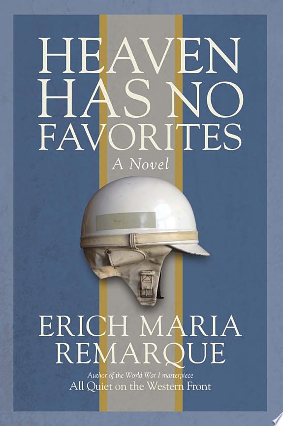 Heaven Has No Favorites by Erich Maria Remarque book cover