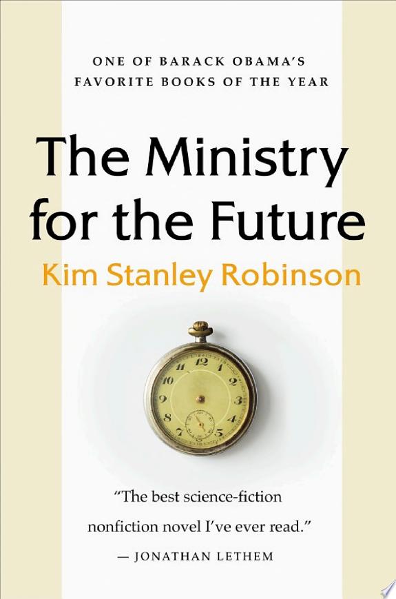 The Ministry for the Future by Kim Stanley Robinson book cover