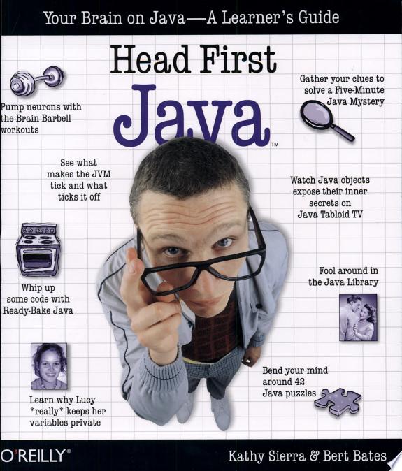 Head First Java by Kathy Sierra book cover