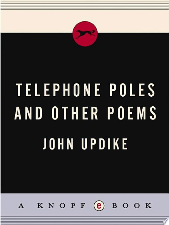 Telephone Poles and Other Poems by John Updike book cover