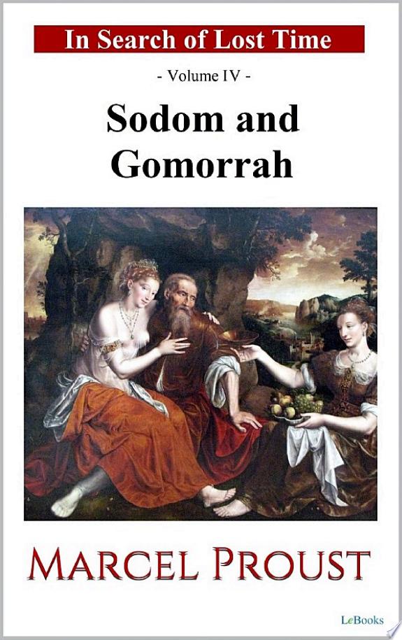 Sodom and Gomorrah by Marcel Proust book cover