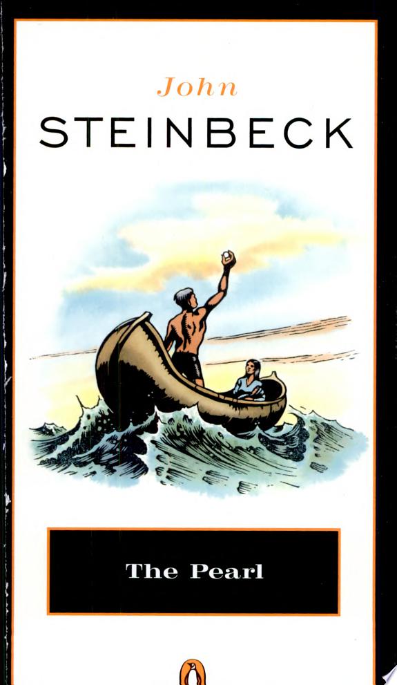 The Pearl by John Steinbeck book cover