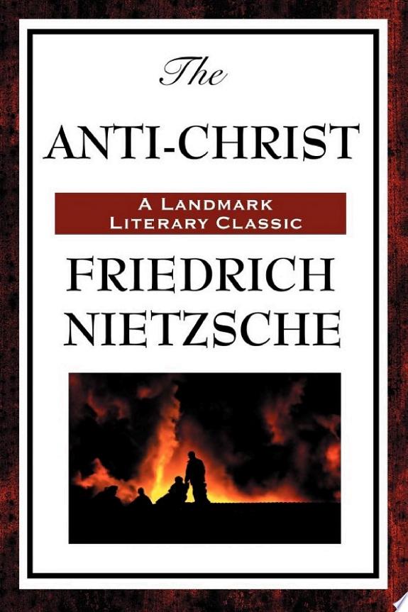 The Anti-Christ by Friedrich Nietzsche book cover