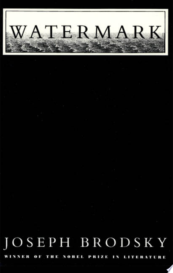 Watermark by Joseph Brodsky book cover