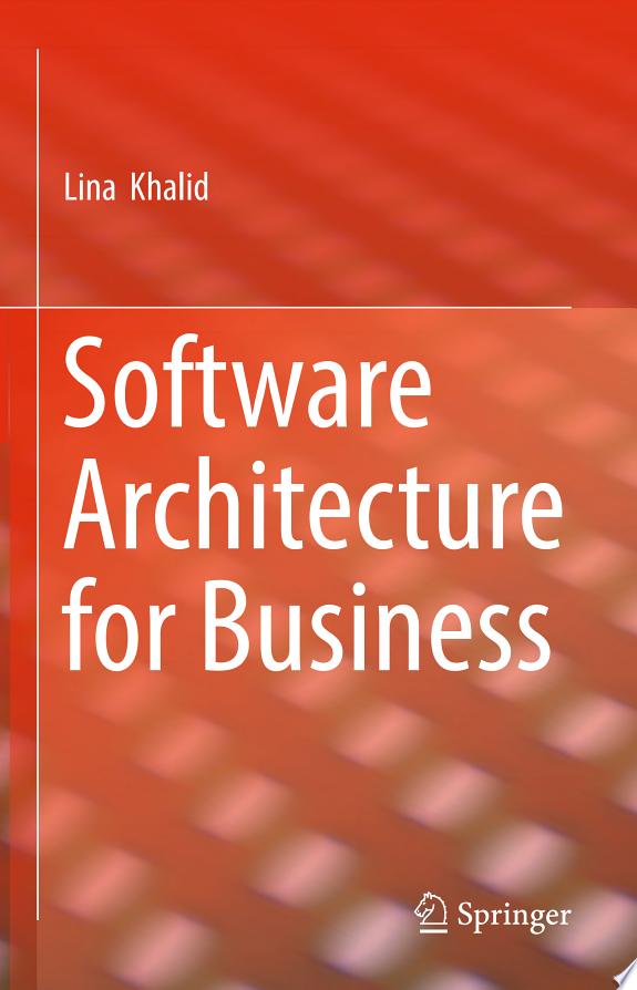 Software Architecture for Business by Lina Khalid book cover