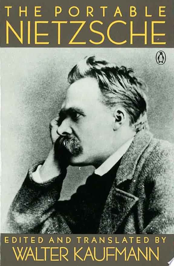 The Portable Nietzsche by Friedrich Nietzsche book cover
