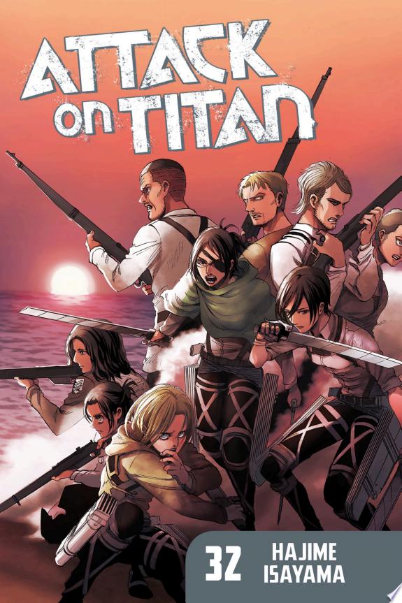 Attack on Titan 32 by Hajime Isayama book cover