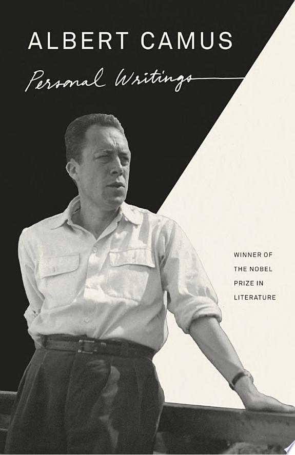 Personal Writings by Albert Camus book cover