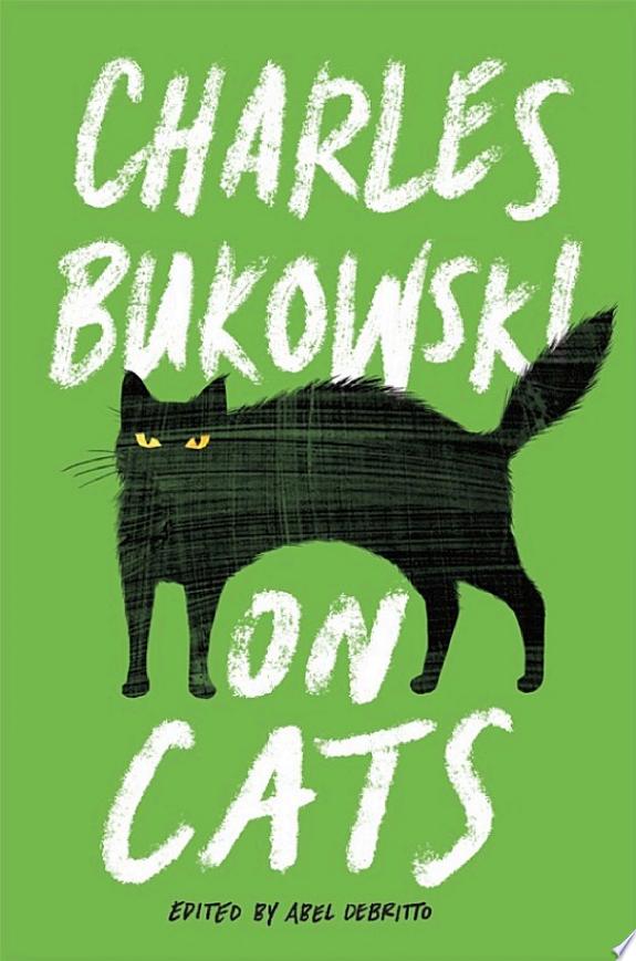 On Cats by Charles Bukowski book cover
