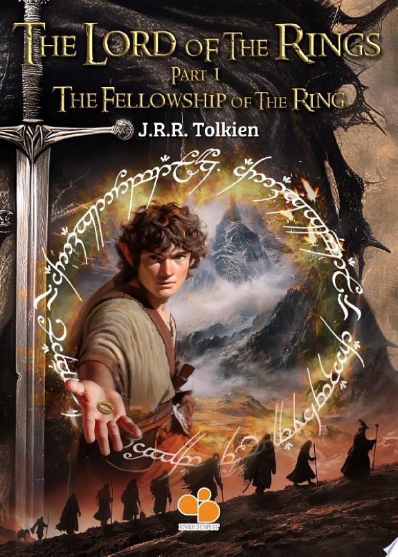 The Lord of the Rings: Part 1 The Fellowship of the Ring by J.R.R Tolkien book cover