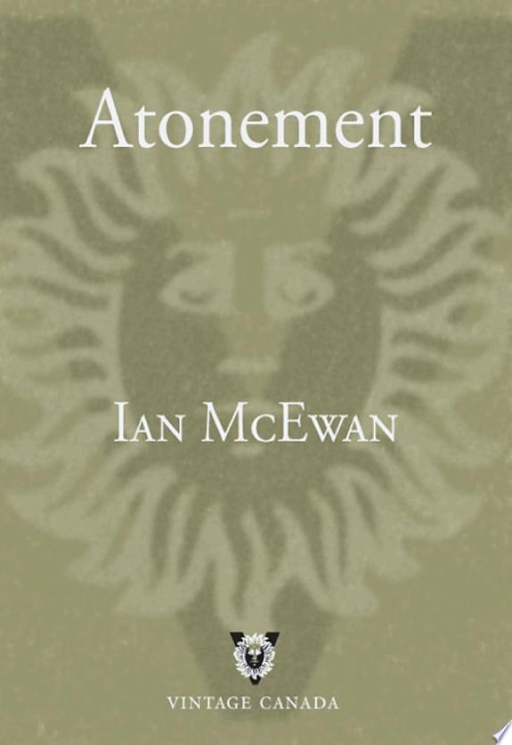 Atonement by Ian McEwan book cover