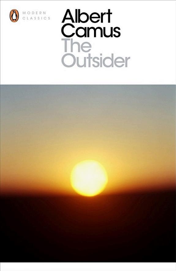 The Outsider by Albert Camus book cover