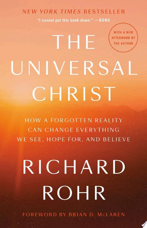 The Universal Christ by Richard Rohr book cover