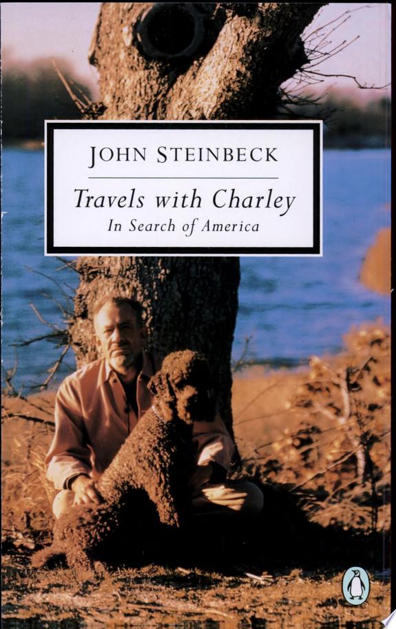 Travels with Charley in Search of America by John Steinbeck book cover