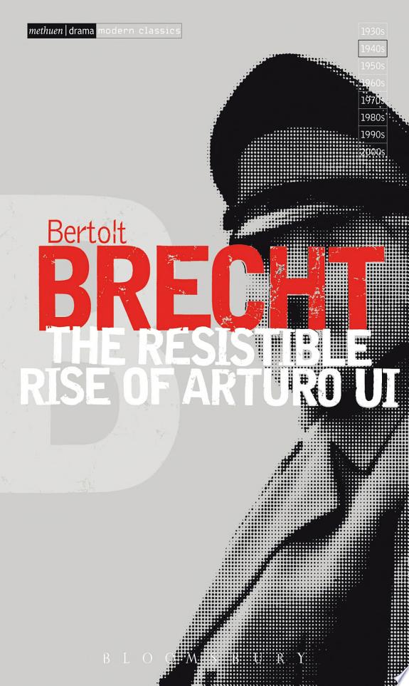 The Resistible Rise of Arturo Ui by Bertolt Brecht book cover