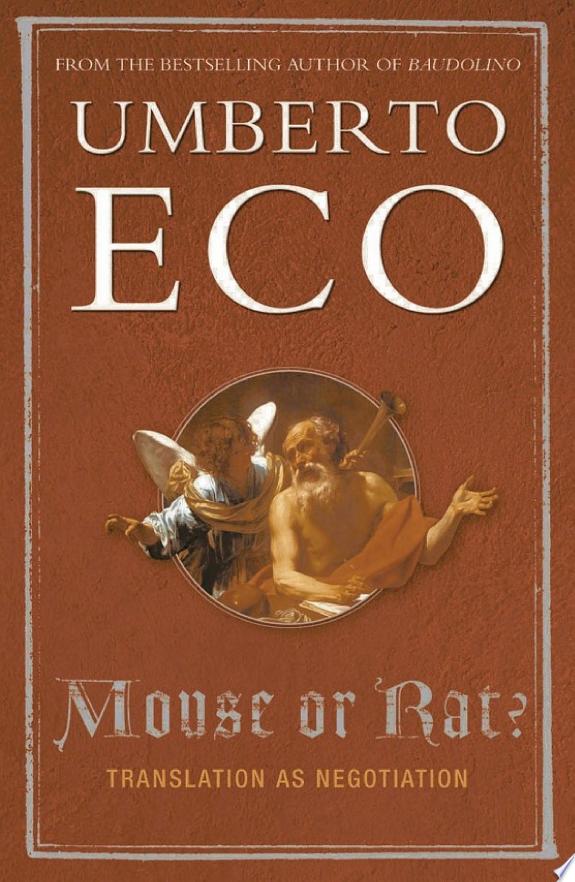 Mouse or Rat? by Umberto Eco book cover