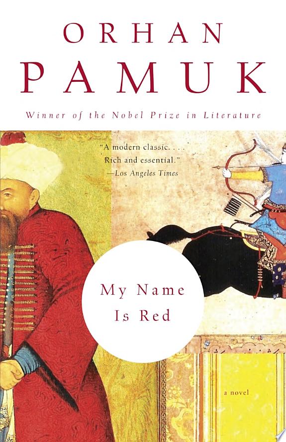 My Name Is Red by Orhan Pamuk book cover