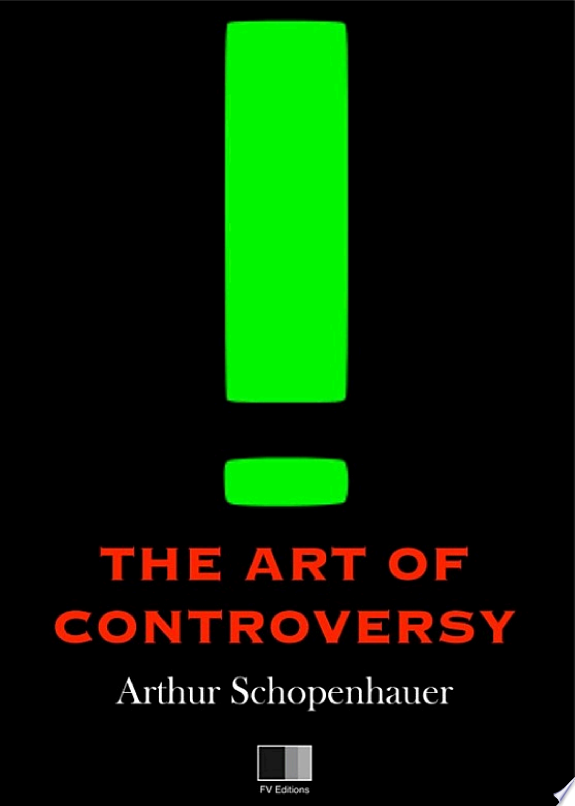 The Art of Controversy by Arthur Schopenhauer book cover