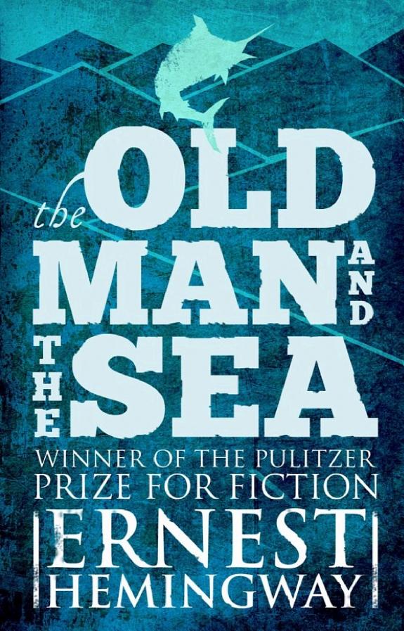 Old Man and the Sea by Ernest Hemingway book cover