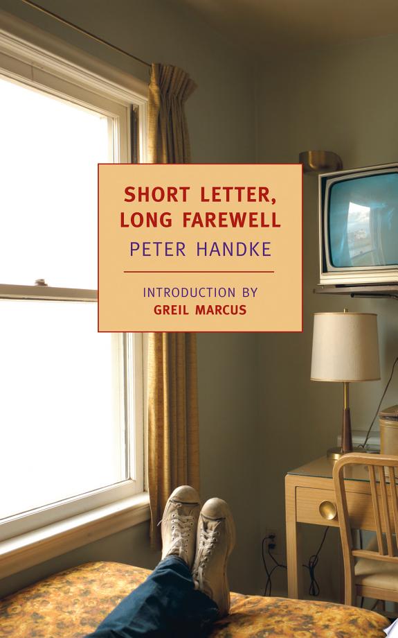 Short Letter, Long Farewell by Peter Handke book cover