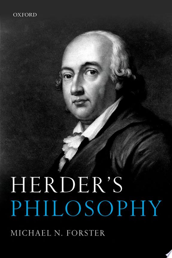 Herder's Philosophy by Michael N. Forster book cover