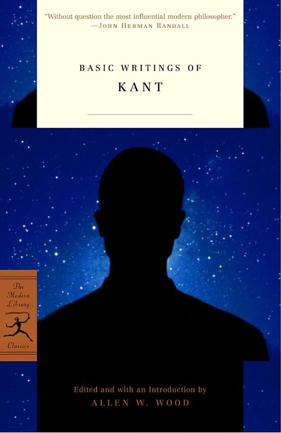 Basic Writings of Kant by Immanuel Kant book cover