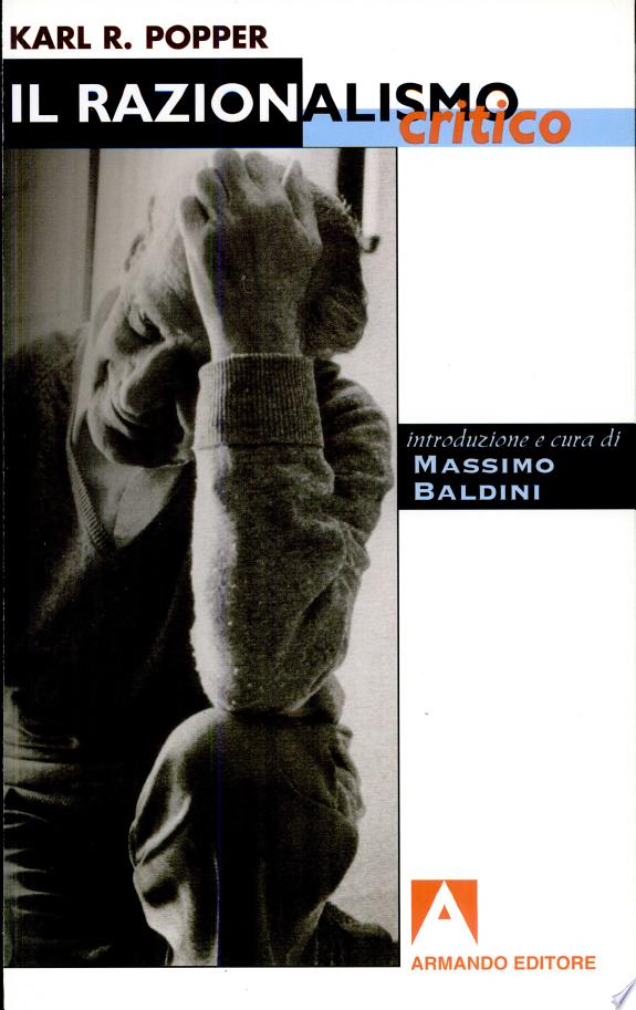 Il razionalismo critico by Karl R. Popper book cover