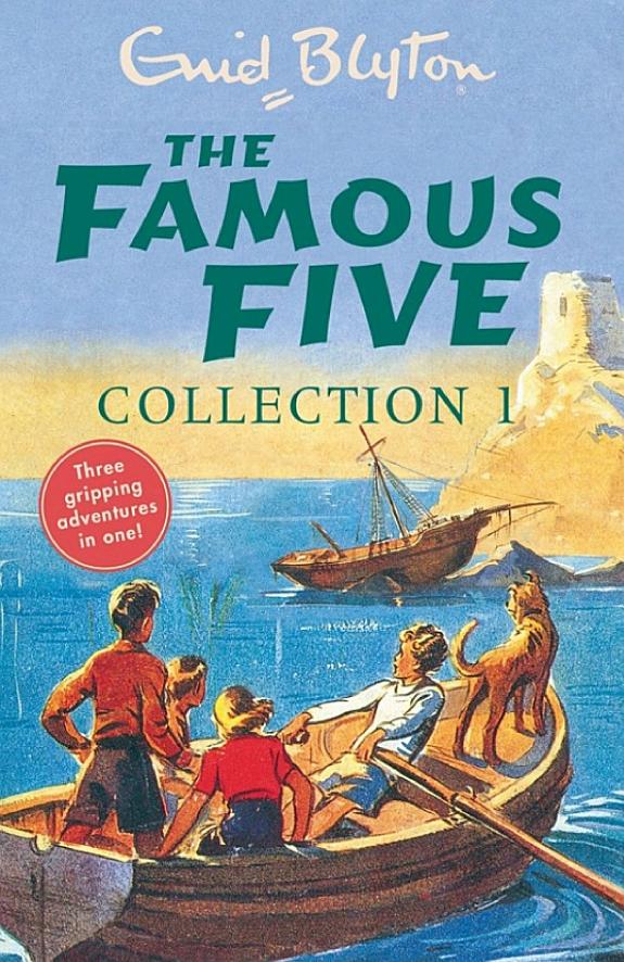 The Famous Five Collection 1 by Enid Blyton book cover