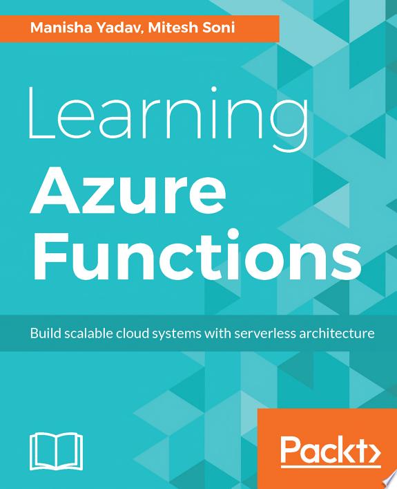 Learning Azure Functions by Mitesh Soni book cover