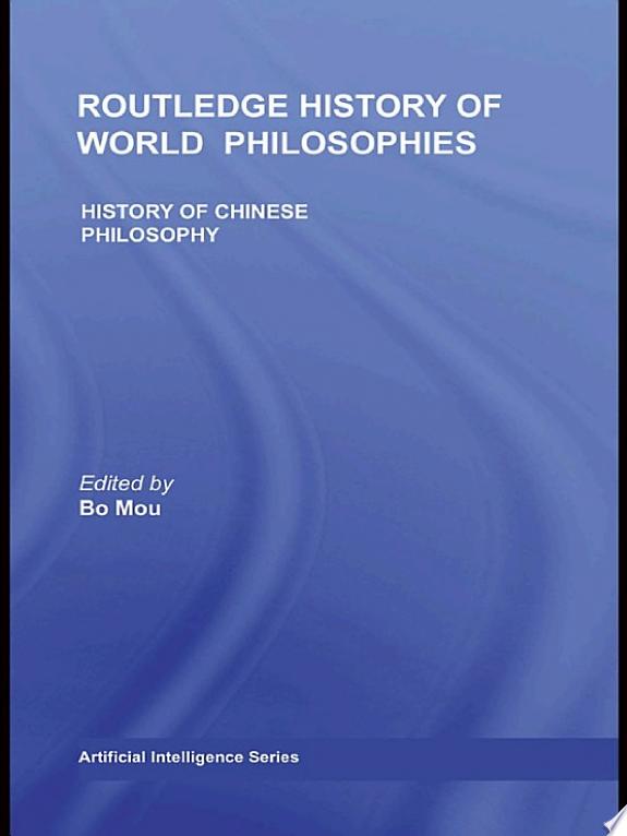 The Routledge History of Chinese Philosophy by Bo Mou book cover