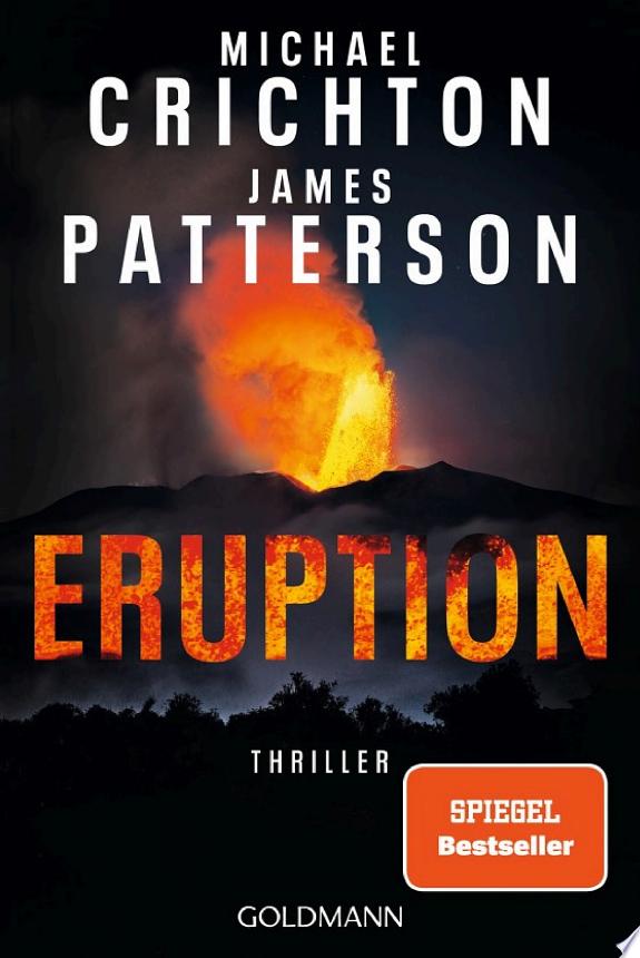 Eruption by James Patterson book cover