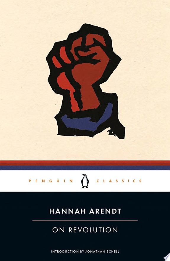 On Revolution by Hannah Arendt book cover