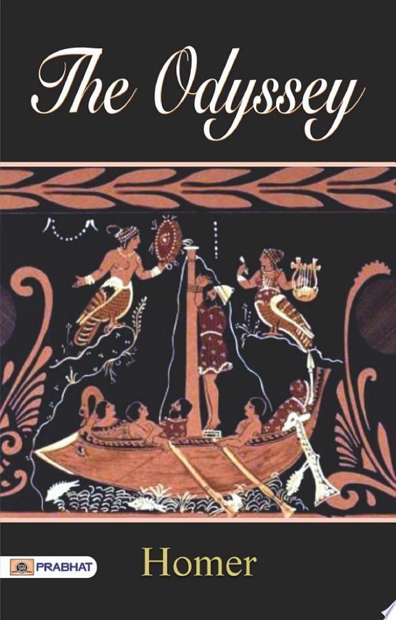 The Odyssey by Homer book cover