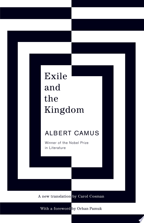 Exile and the Kingdom by Albert Camus book cover