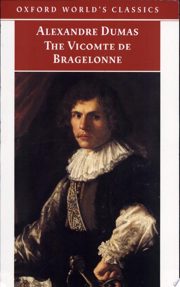 The Vicomte de Bragelonne by Alexandre Dumas book cover