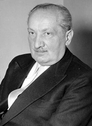 Photo of Martin Heidegger