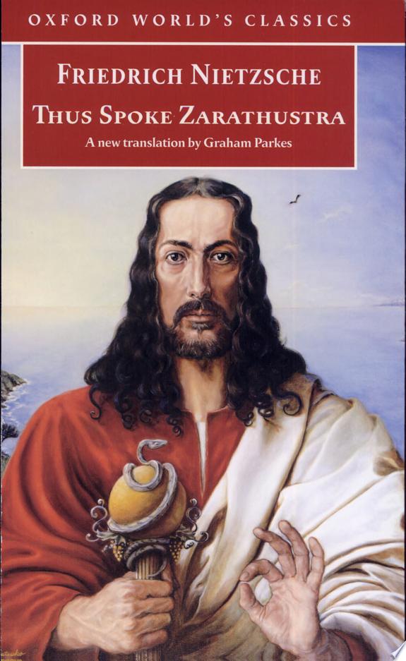 Thus Spoke Zarathustra by Friedrich Wilhelm Nietzsche book cover