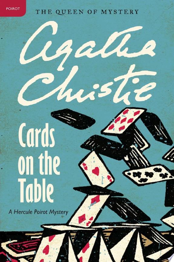 Cards on the Table by Agatha Christie book cover