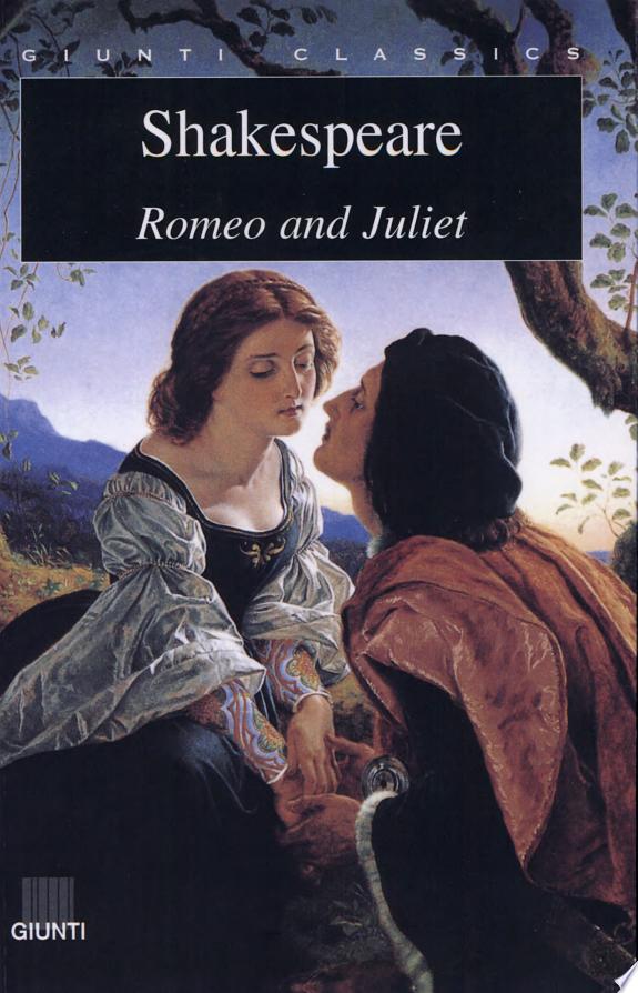 Romeo and Juliet by William Shakespeare book cover