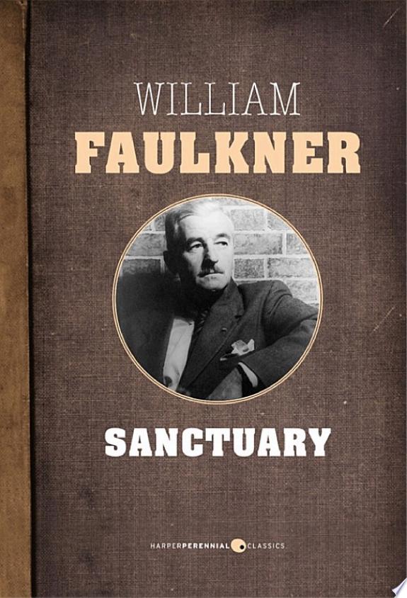 Sanctuary by William Faulkner book cover