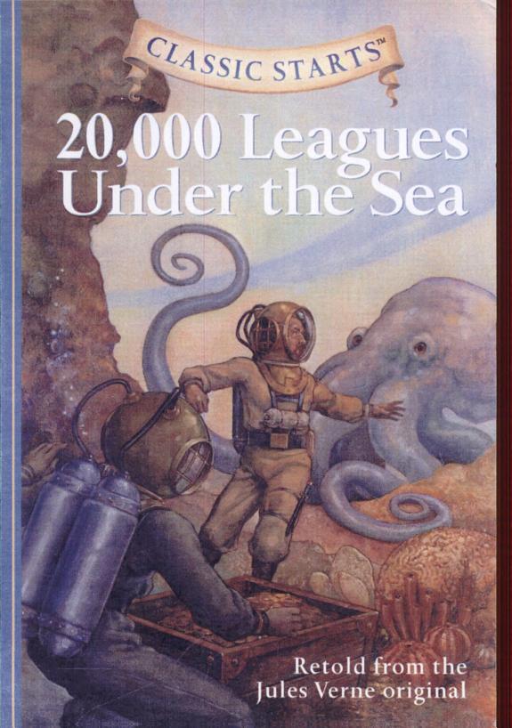 20,000 Leagues Under the Sea by Jules Verne book cover