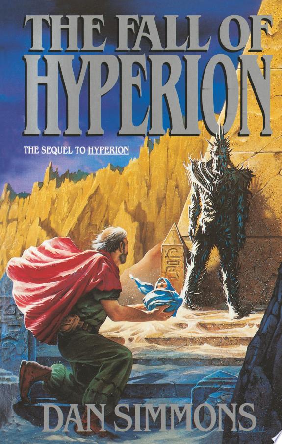 The Fall of Hyperion by Dan Simmons book cover