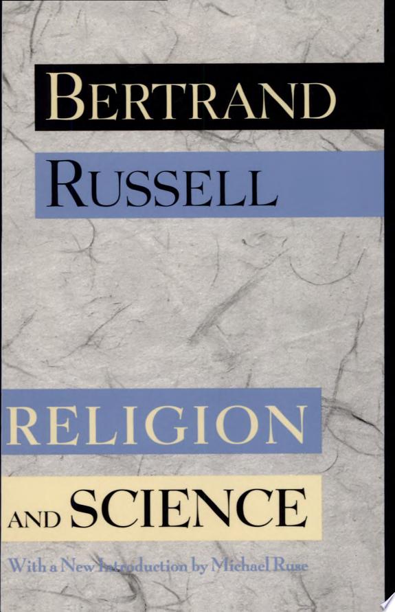 Religion and Science by Bertrand Russell book cover