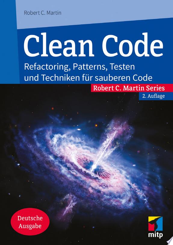 Clean Code by Robert C. Martin book cover