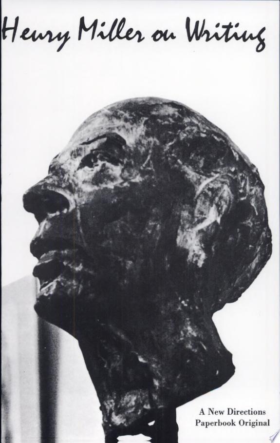 Henry Miller on Writing by Henry Miller book cover
