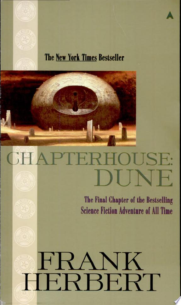 Chapterhouse: Dune by Frank Herbert book cover