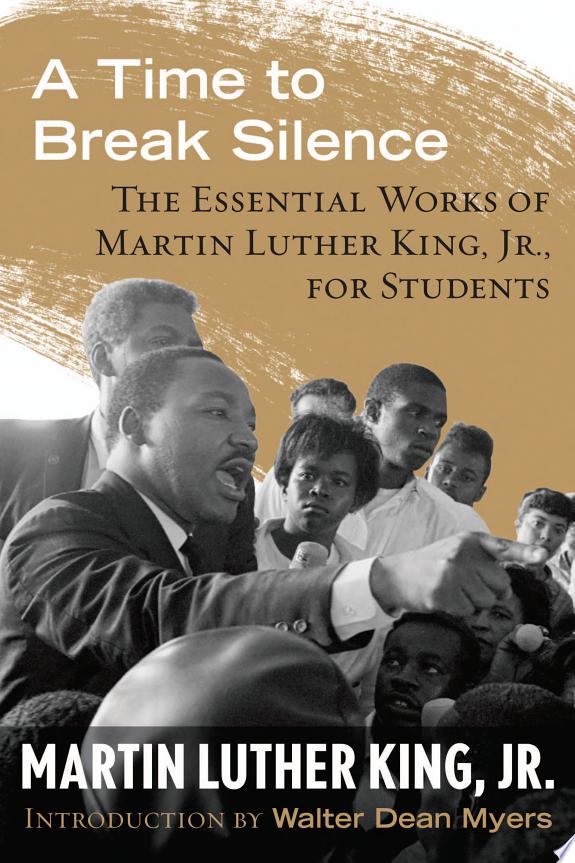 A Time to Break Silence by Dr. Martin Luther King, Jr. book cover